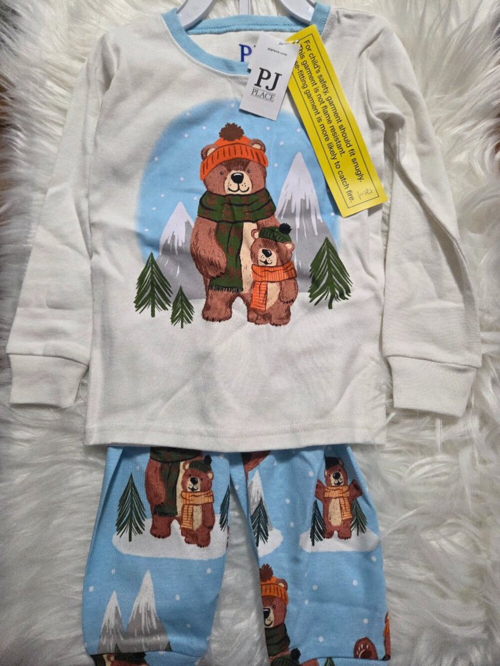 PJ Place Winter Bears Pajama Set